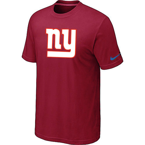 Nike New York Giants Sideline Legend Authentic Logo Dri-FIT NFL T-Shirt - Red